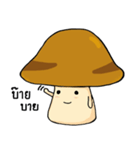 The mushrooms with onion（個別スタンプ：6）