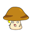 The mushrooms with onion（個別スタンプ：27）