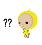 黄色い着ぐるみ（個別スタンプ：1）