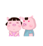 Pompam ＆ Pookpik PigLover（個別スタンプ：3）