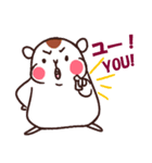 Hamuri the hamster（個別スタンプ：24）