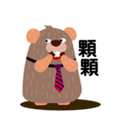 Groundhog Bobo-Office's daily life（個別スタンプ：38）