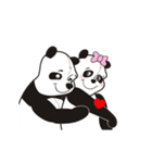 Panda ＆ Pandy (Animated)（個別スタンプ：21）