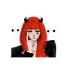 REA (Red devil girl) animation no.2（個別スタンプ：4）