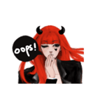 REA (Red devil girl) animation no.2（個別スタンプ：12）