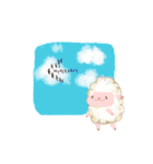 MonFu the sheep 2（個別スタンプ：34）