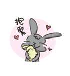 the three rabbits（個別スタンプ：15）