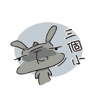 the three rabbits（個別スタンプ：34）