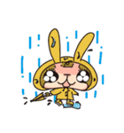 the three rabbits（個別スタンプ：37）