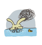 the three rabbits（個別スタンプ：40）
