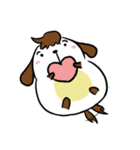 Dog with Long Philtrum（個別スタンプ：3）