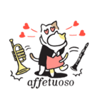 クラシック音楽猫2（個別スタンプ：22）