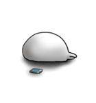 白いひよこスタンプ#2（個別スタンプ：4）