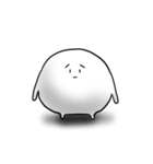 白いひよこスタンプ#2（個別スタンプ：37）