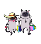 Cute cats in love (N.3) by trikono（個別スタンプ：19）