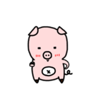 I am ''A pig"（個別スタンプ：4）