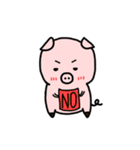 I am ''A pig"（個別スタンプ：7）