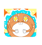 Hello everyone I am Donuts（個別スタンプ：25）