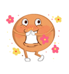 Hello everyone I am Donuts（個別スタンプ：27）