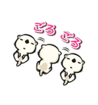 white Sea otters（個別スタンプ：40）