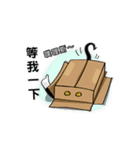 Bibi cat have a runny nose. One（個別スタンプ：34）