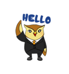 Mr. Owricky, the business owl（個別スタンプ：1）