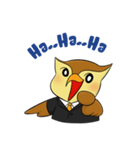 Mr. Owricky, the business owl（個別スタンプ：8）