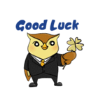 Mr. Owricky, the business owl（個別スタンプ：14）