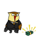 Mr. Owricky, the business owl（個別スタンプ：18）