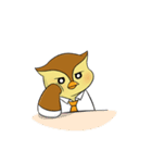 Mr. Owricky, the business owl（個別スタンプ：39）