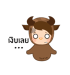 Taurus Girl - HoroGang（個別スタンプ：30）