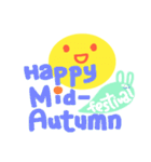 Happy Moon Festival ＆ Happy Mood（個別スタンプ：1）