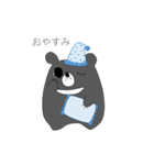 月くま（個別スタンプ：9）