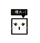 TWN Square face lady. no2（個別スタンプ：10）