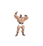 HERCULES The Ultimate Muscle Man 3D（個別スタンプ：1）