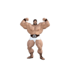 HERCULES The Ultimate Muscle Man 3D（個別スタンプ：2）