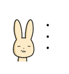 Beige Rabbit（個別スタンプ：4）