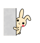 Beige Rabbit（個別スタンプ：10）