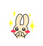 Beige Rabbit（個別スタンプ：22）