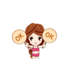 NamWan ~ Duk Dik（個別スタンプ：21）