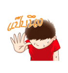 Let's play Badminton (TH)（個別スタンプ：8）