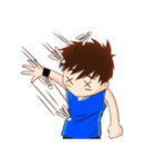 Let's play Badminton (TH)（個別スタンプ：10）