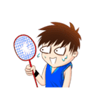 Let's play Badminton (TH)（個別スタンプ：21）