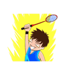 Let's play Badminton (TH)（個別スタンプ：38）