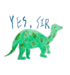 dinosaur yayaya（個別スタンプ：35）