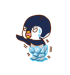 Private life of Penguin Elvi（個別スタンプ：12）