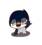 Private life of Penguin Elvi（個別スタンプ：32）