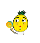 Mr.H-Pineapple 2 (English)（個別スタンプ：7）