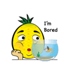 Mr.H-Pineapple 2 (English)（個別スタンプ：13）