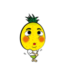 Mr.H-Pineapple 2 (English)（個別スタンプ：16）